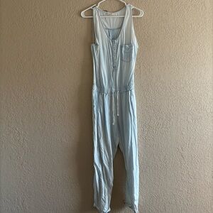Chambray Denim Jumpsuit